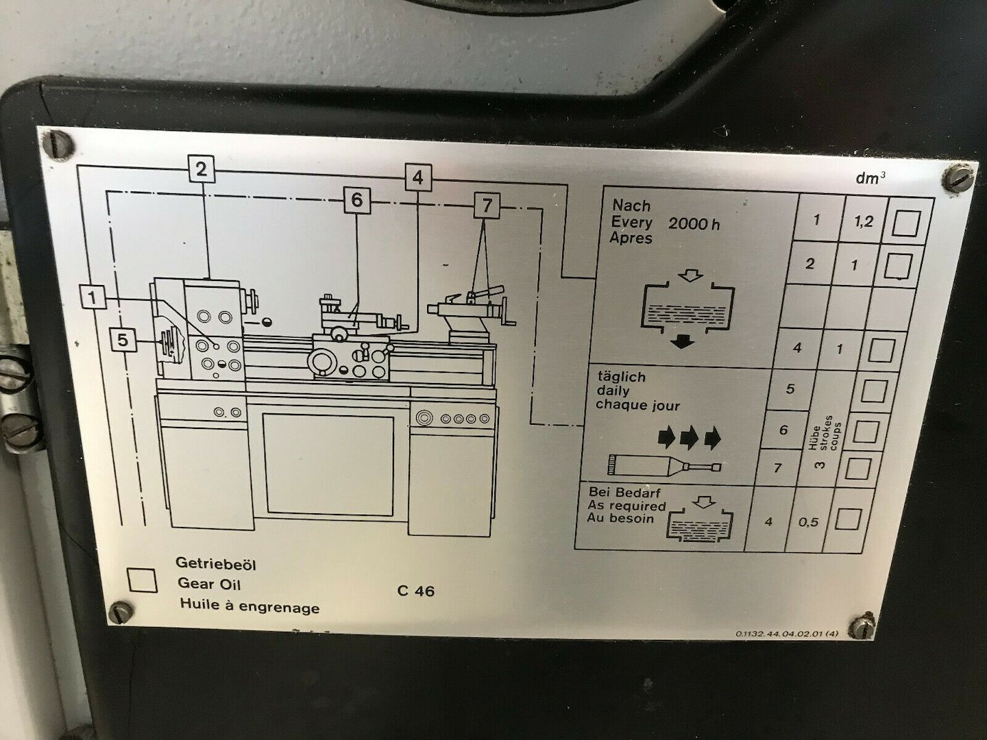 Leit und Zugspindeldrehmaschine Weiler Praktikant 160B