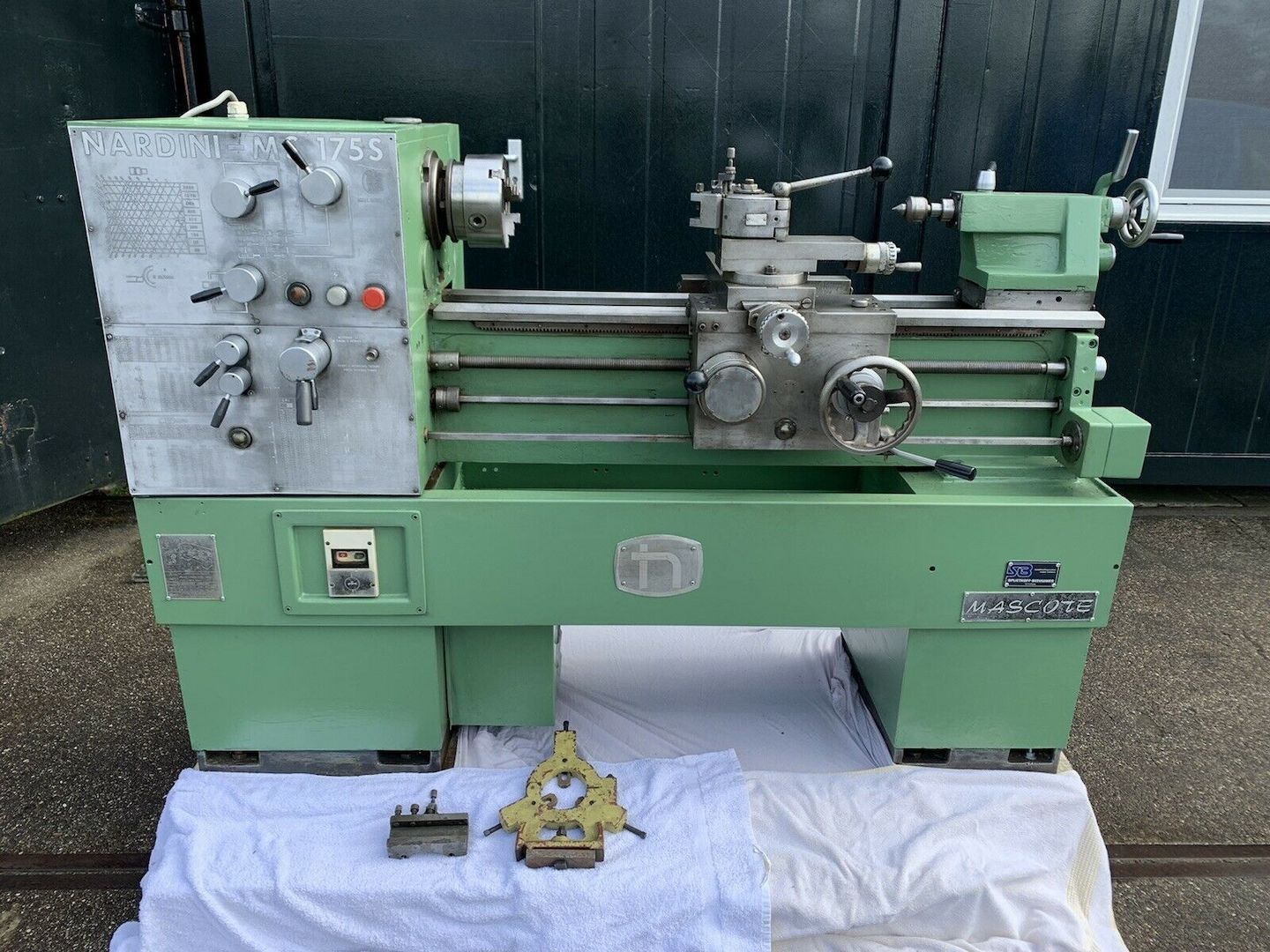 Nardini MS 175-S Leit und Zug Drehmaschine Drehbank Pinacho