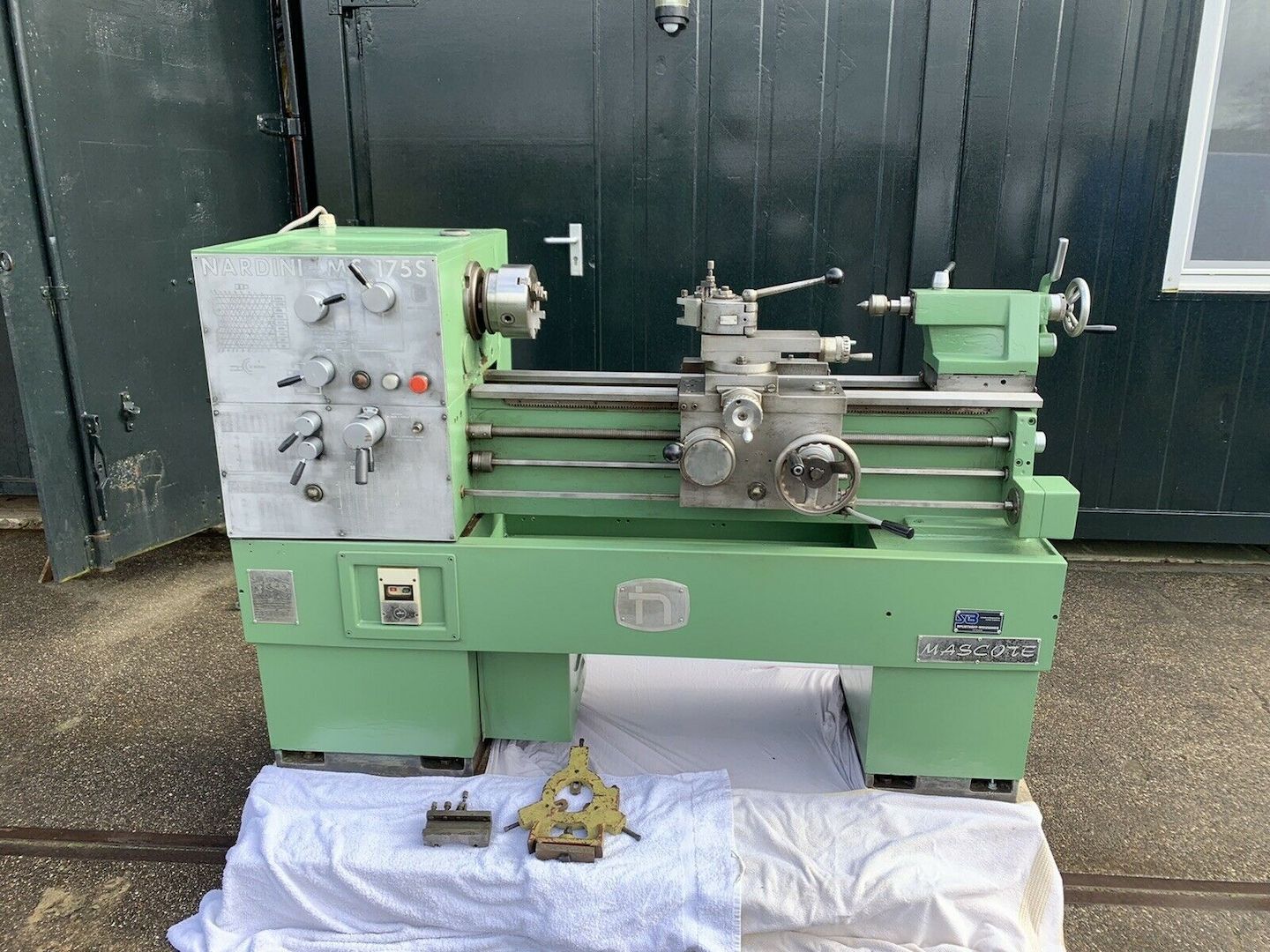 Nardini MS 175-S Leit und Zug Drehmaschine Drehbank Pinacho