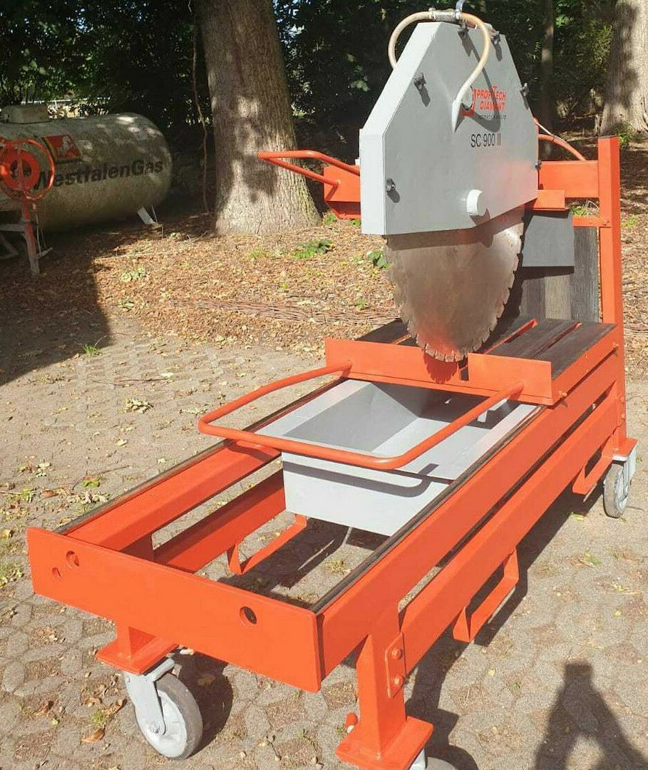 Nassschneidemaschine, Steintrennmaschine, Steinsäge, Nassschneidetisch, Steinsch