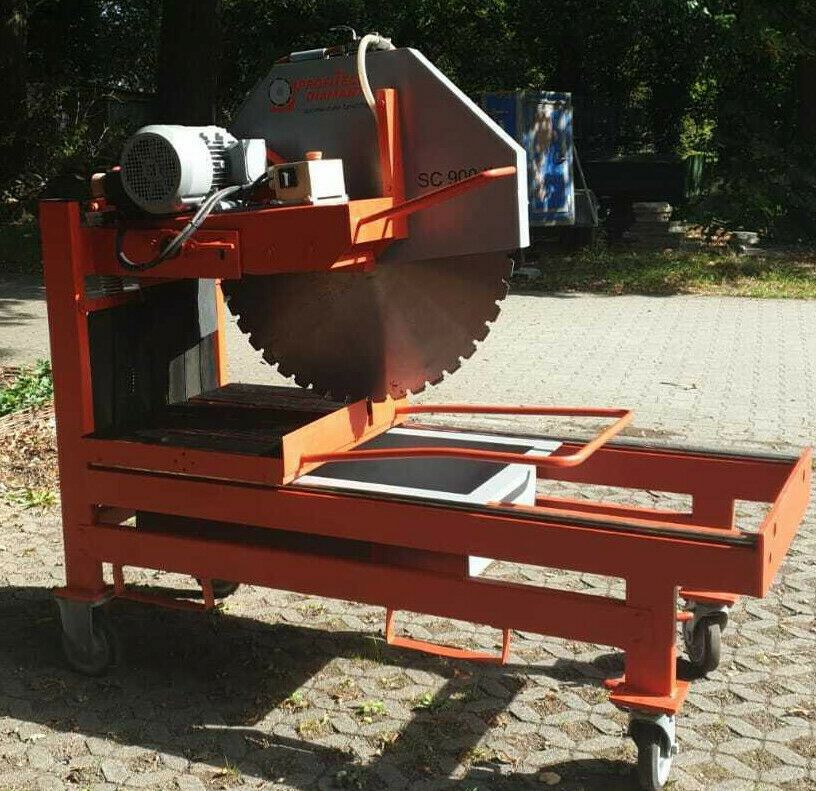 Nassschneidemaschine, Steintrennmaschine, Steinsäge, Nassschneidetisch, Steinsch