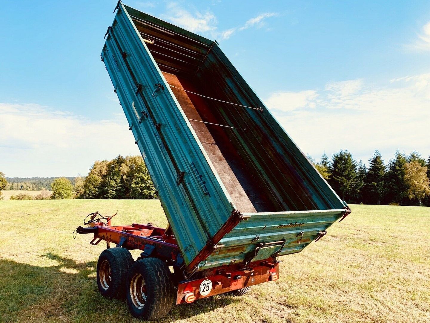 Oehler 2 Achs 3 Seiten-Kipper 8 t