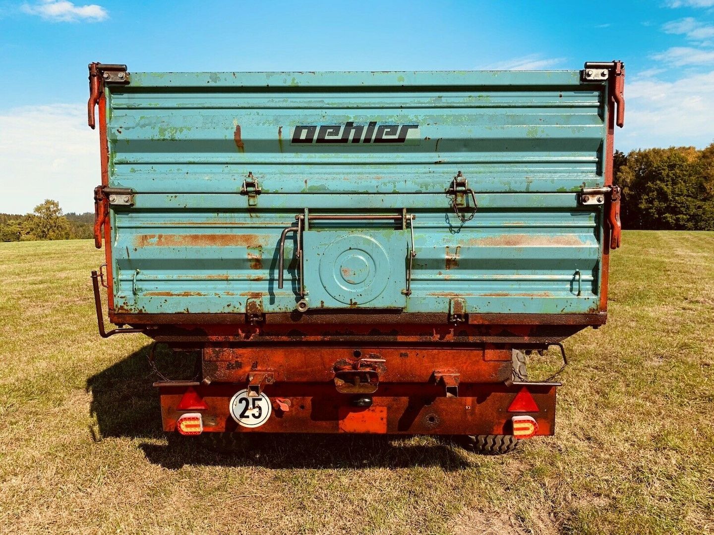 Oehler 2 Achs 3 Seiten-Kipper 8 t