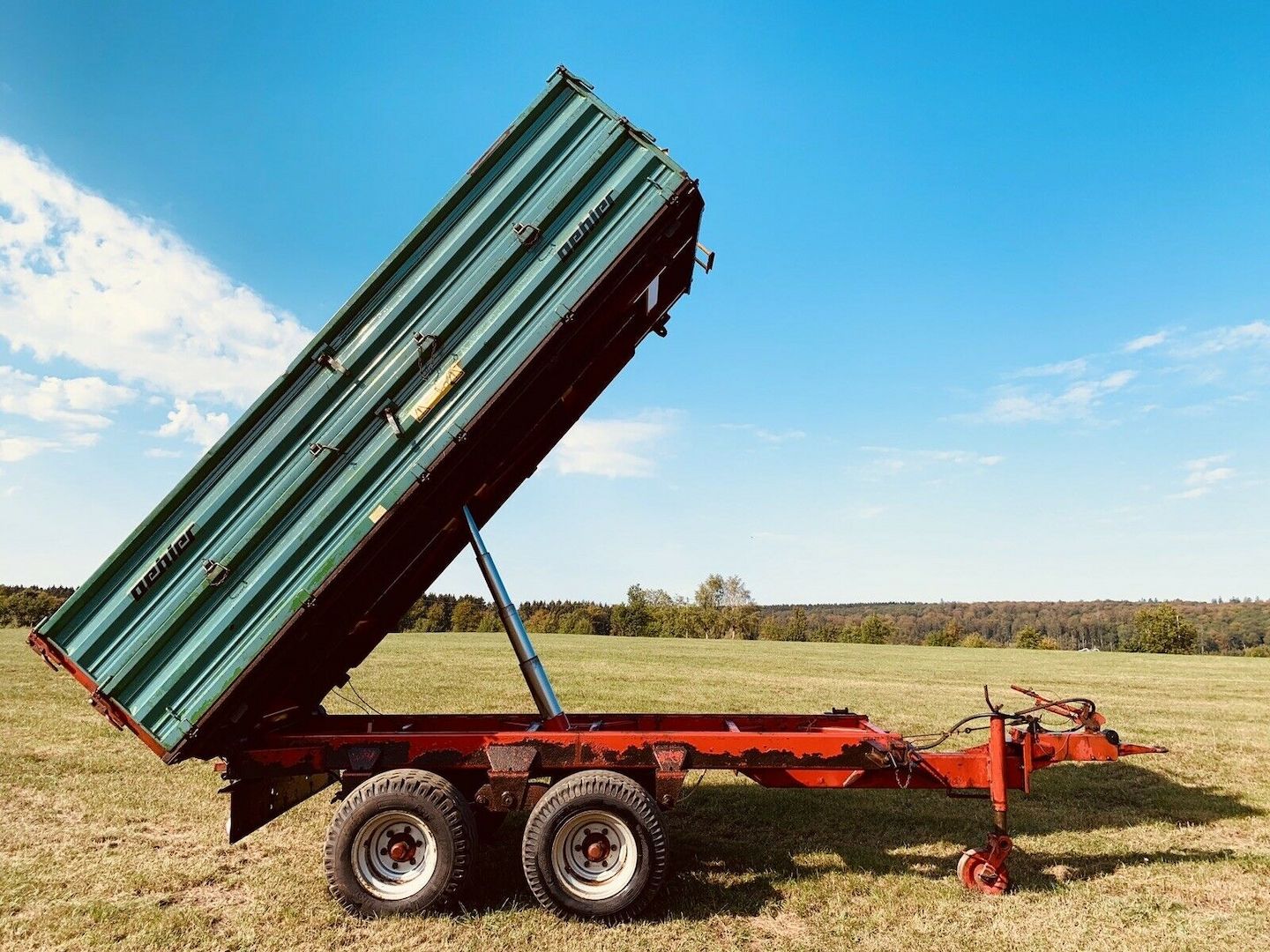 Oehler 2 Achs 3 Seiten-Kipper 8 t