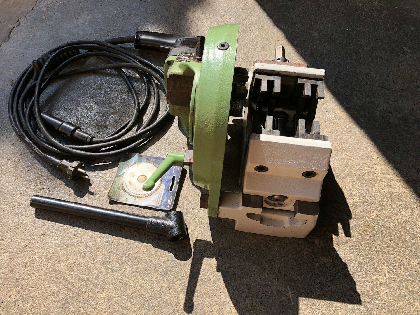 Rohrsäge Rohrtrenn- & Anfasmaschine GF Georg Fischer Orbitalum tubesaw pipe cut