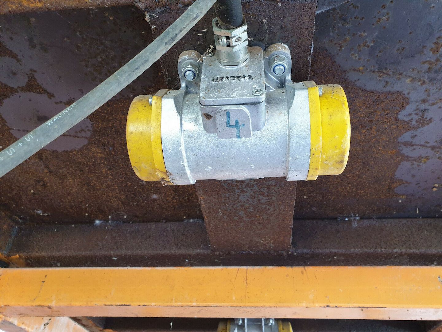 Rütteltisch 250x125x86 cm, Wacker Ar 366250 Aussenrüttler Betonrüttler Trafo