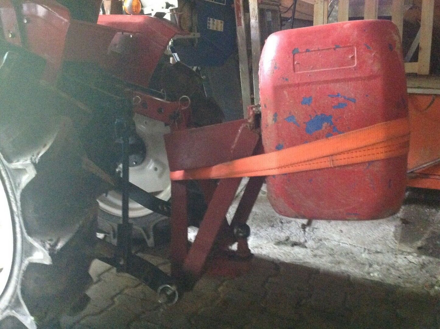 Shibaura 18 PS allrad kleintraktor frontlader kleinschlepper schmalspur kommunal