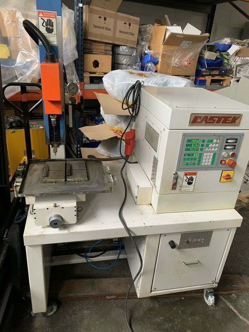 Startlocherodiermaschine Castek MD 20-CE Startlochbohrmaschine Erodiermaschine