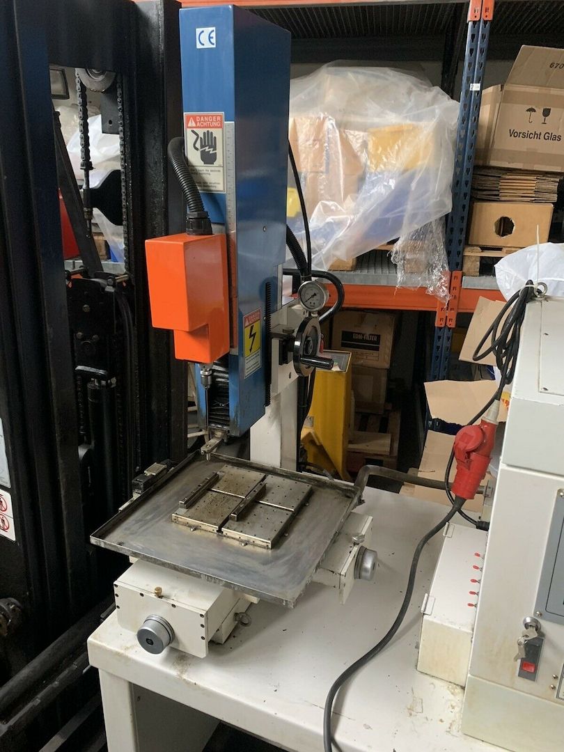 Startlocherodiermaschine Castek MD 20-CE Startlochbohrmaschine Erodiermaschine