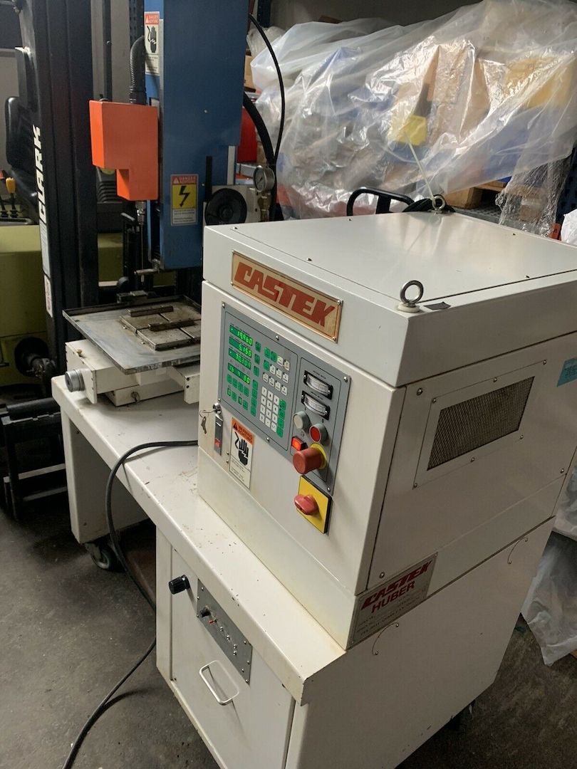 Startlocherodiermaschine Castek MD 20-CE Startlochbohrmaschine Erodiermaschine