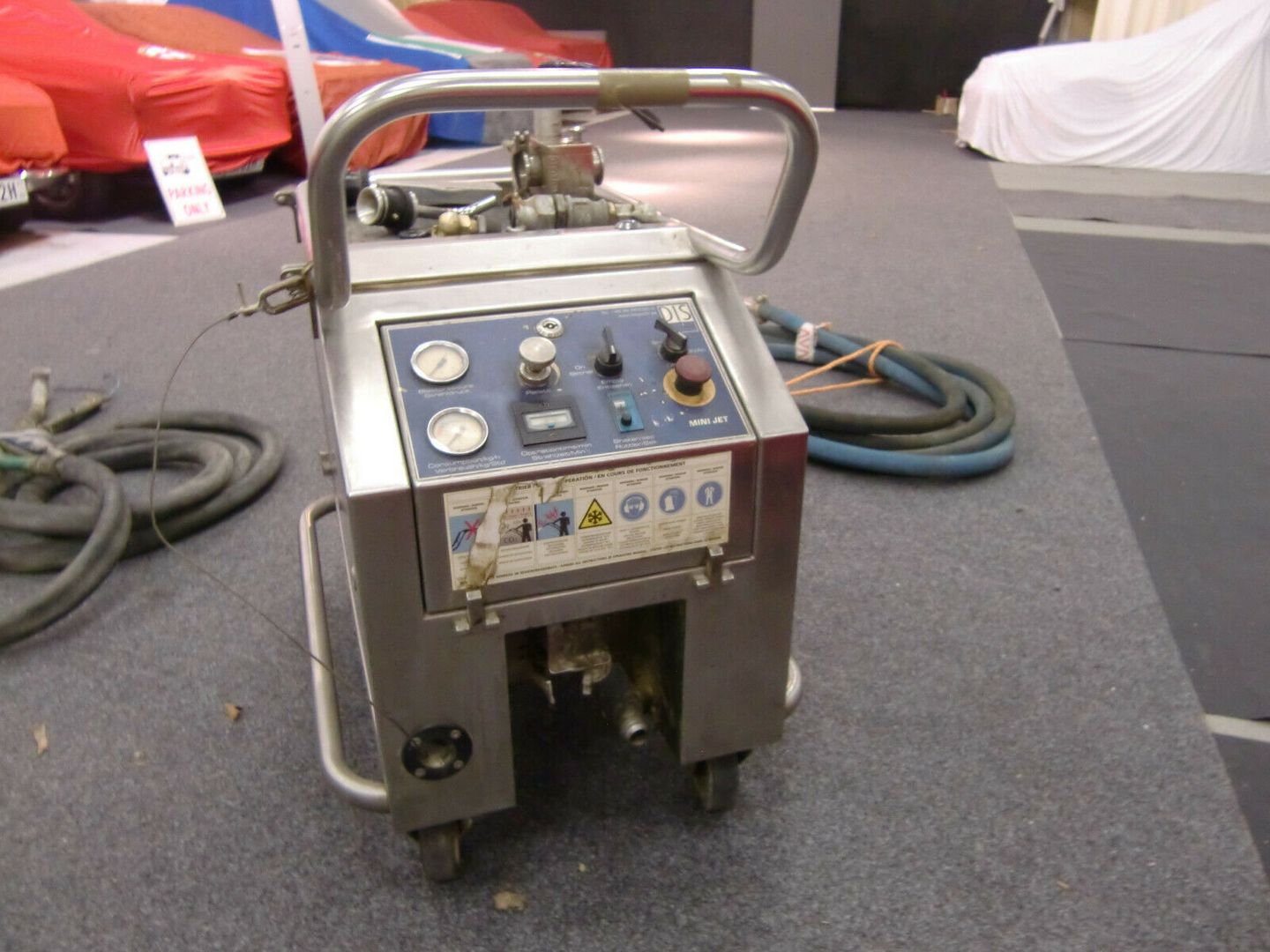 Trockeneis Strahlgerät