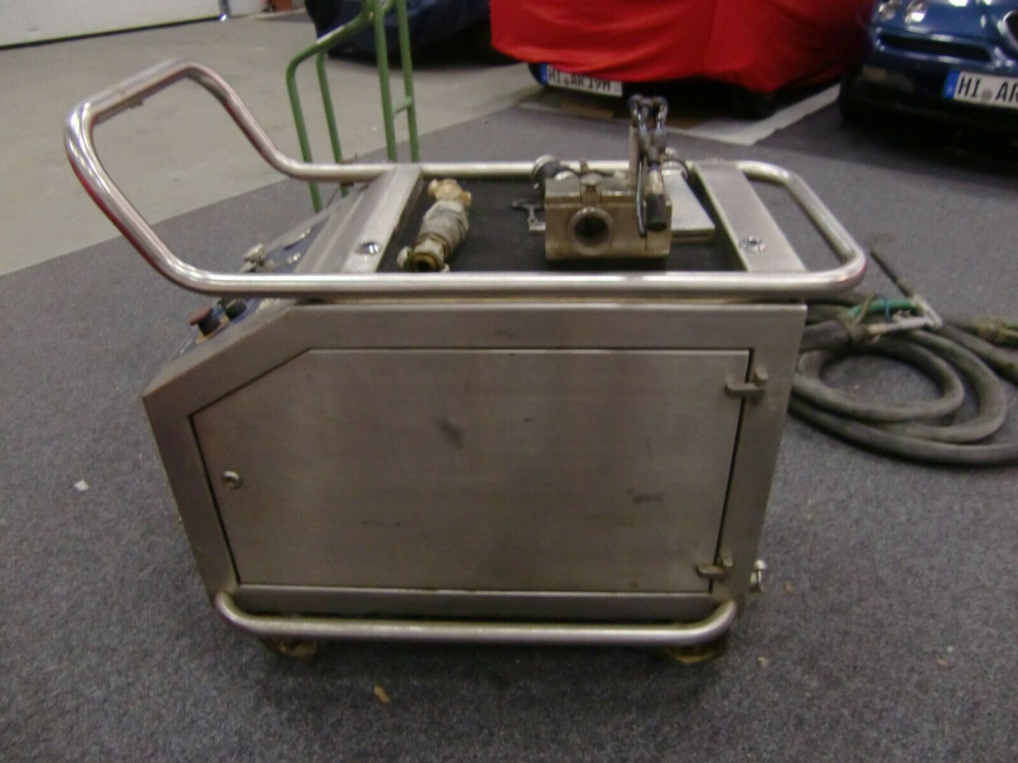 Trockeneis Strahlgerät