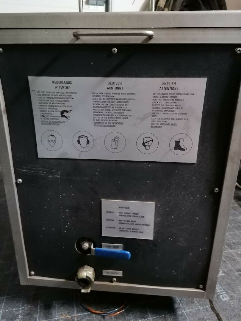 Trockeneisstrahlgerät Cryomax Plus Trockeneis Trockeneisstrahlanlage Trockeneis