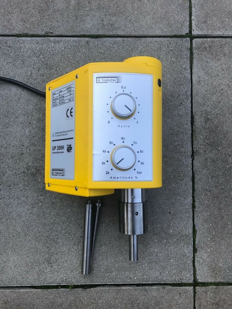 UP200H – HIELSCHER Ultraschall-Laborhomogenisator