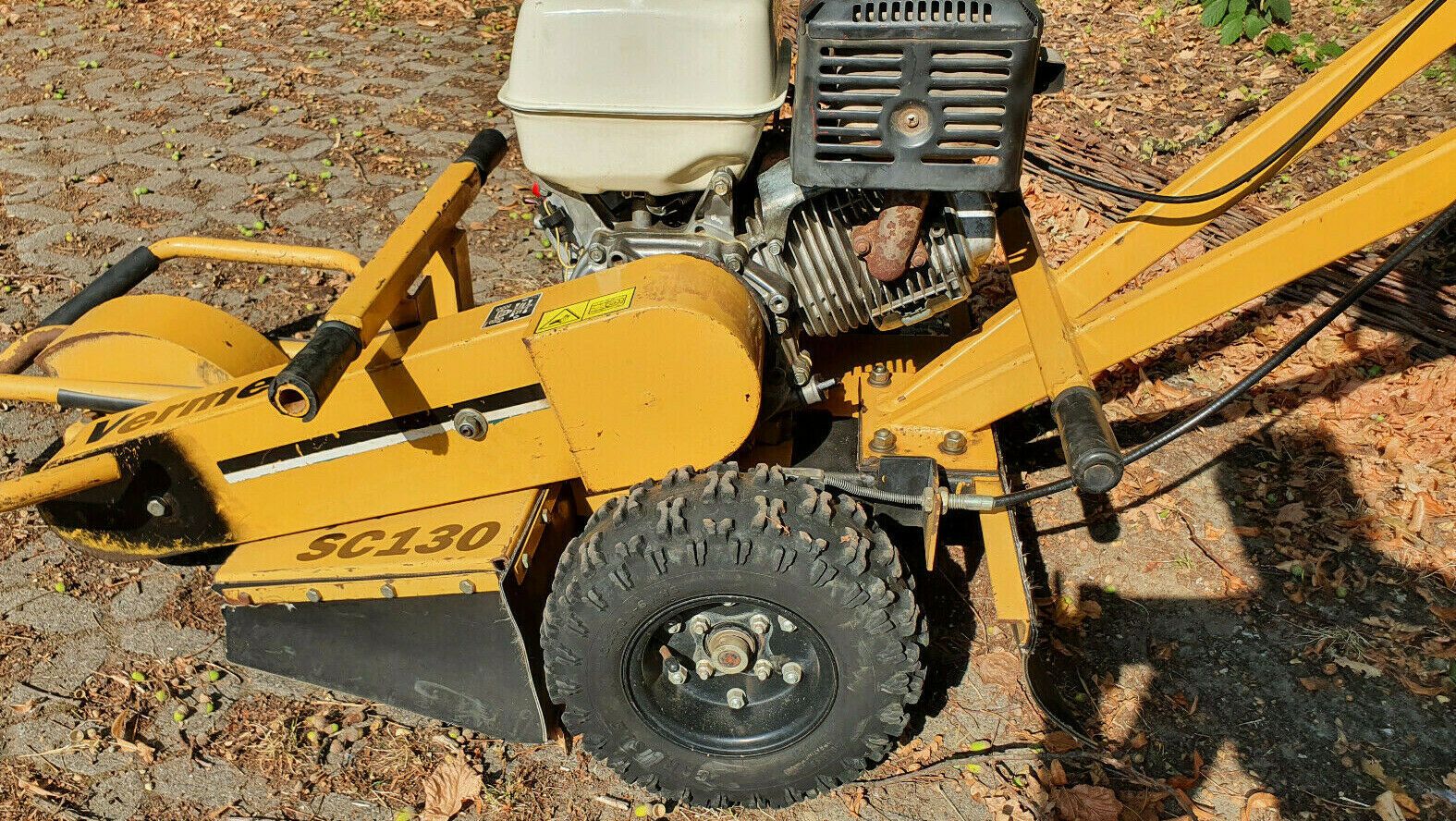 Vermeer Baumstumpffräse SC 130 mit Honda Motor GX 390 Top Zustand, Stubbenfräse