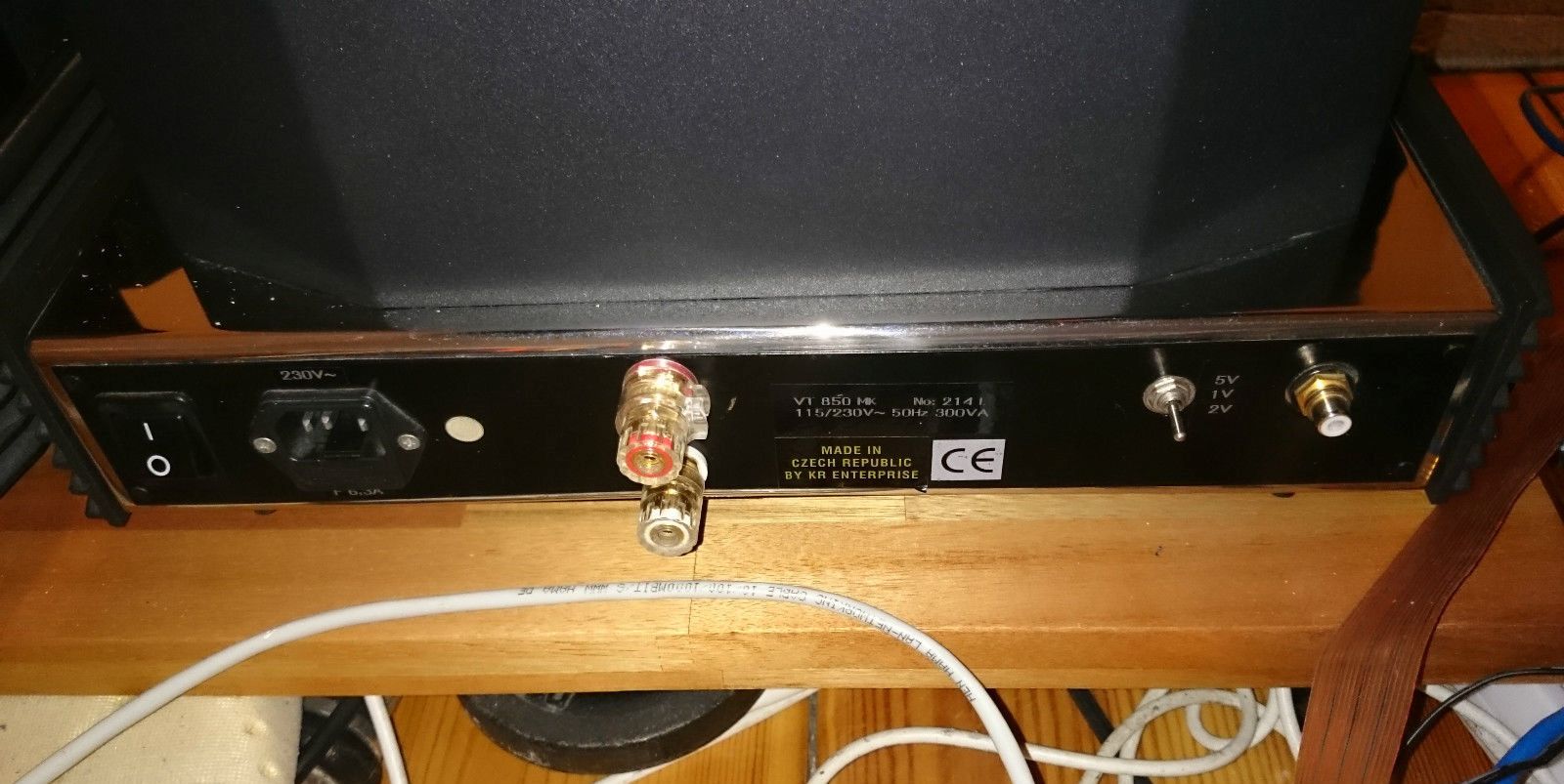 KR AUDIO VT850 MK MONO BLOCK VerstärkerAmplifirer, 300B bzw. KR 842VHD
