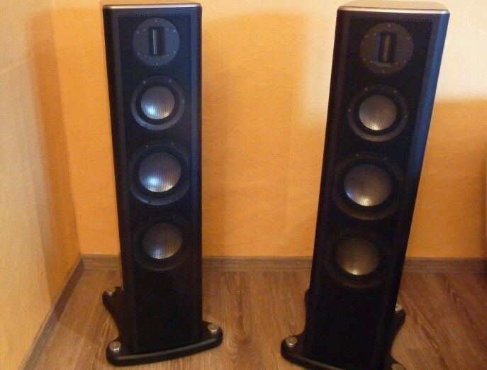 Monitor Audio Platinum 200 Piano Black,7 Jahre Restgarantie