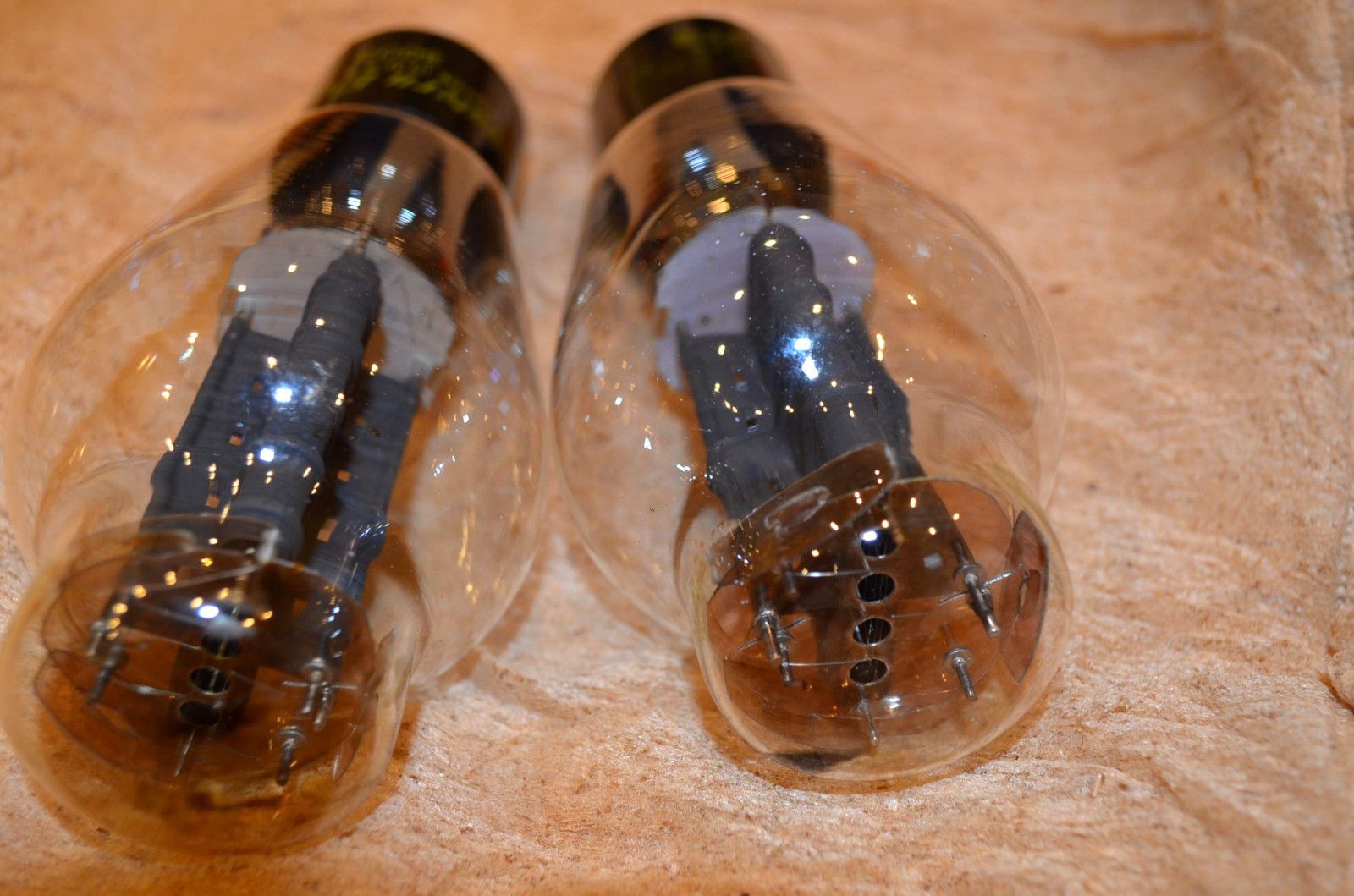 TWO (2) Western Electric 300B 1960's Vintage tube Pair!!! WORKING!