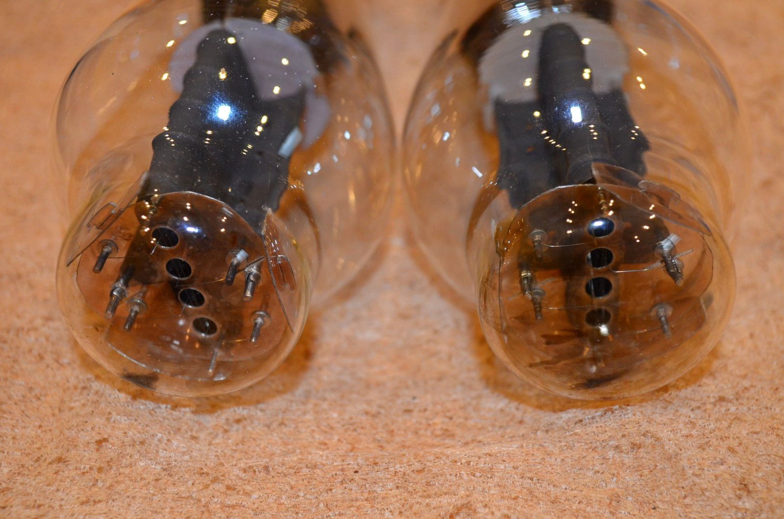 TWO (2) Western Electric 300B 1960's Vintage tube Pair!!! WORKING!