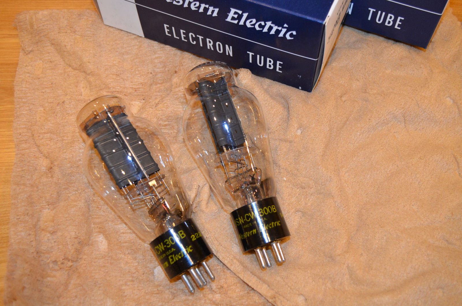 Western Electric USN-CW-300B Matched Pair!!! 1950's!!! Lot no.222, 145