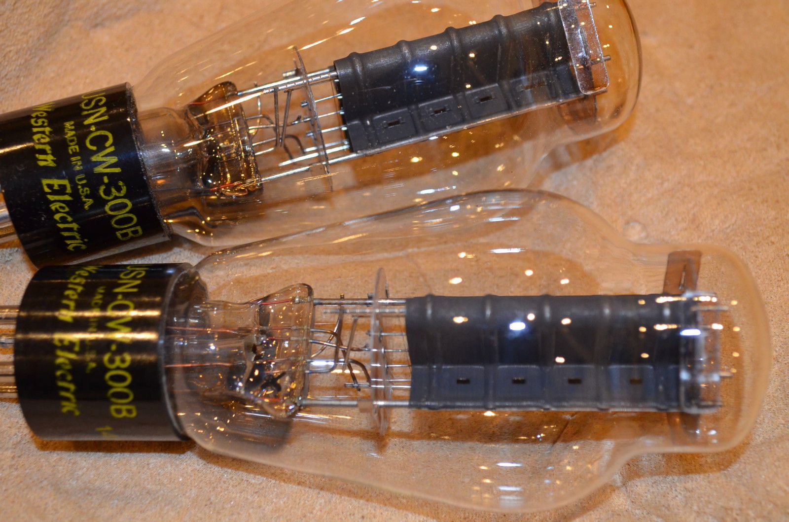 Western Electric USN-CW-300B Matched Pair!!! 1950's!!! Lot no.222, 145