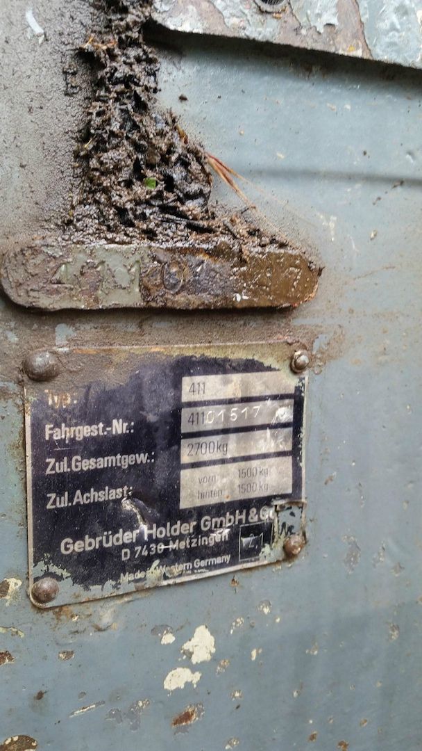 Holder A50 Cultitrac 411 Traktor Schlepper Schmalspur Knicklenker