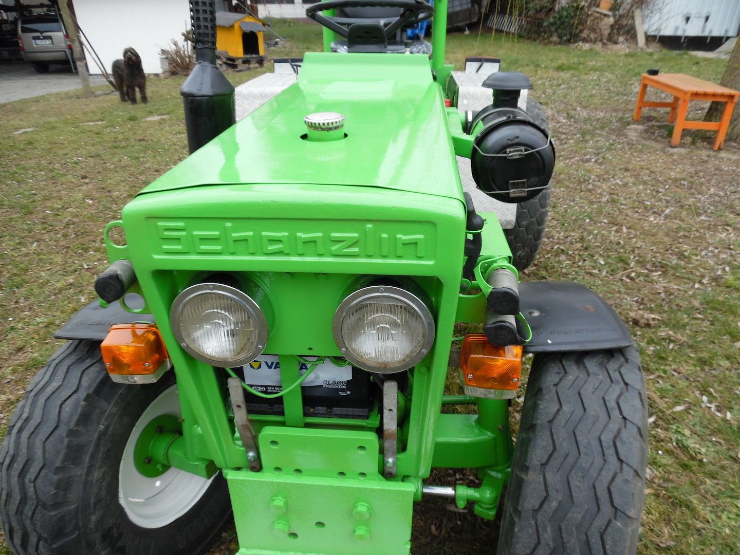 Schlepper ,Traktor,Schmalspurschlepper, Schanzlin