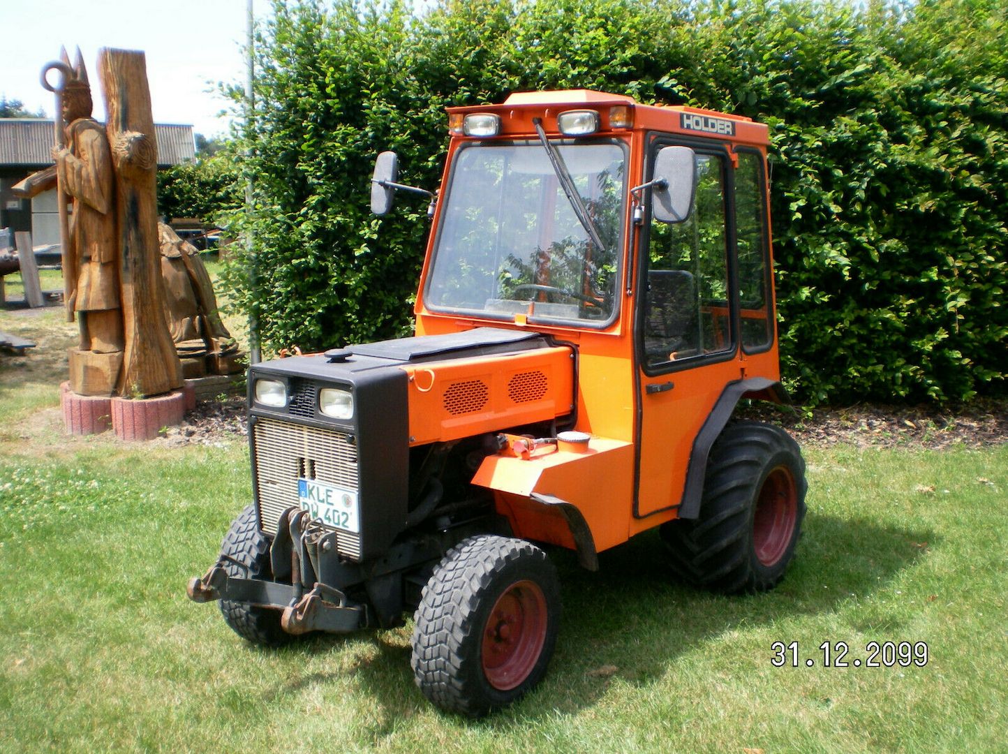 Schmalspurschlepper Kleintraktor Schmalspurtraktor Holder Traktor Weinbergschlep