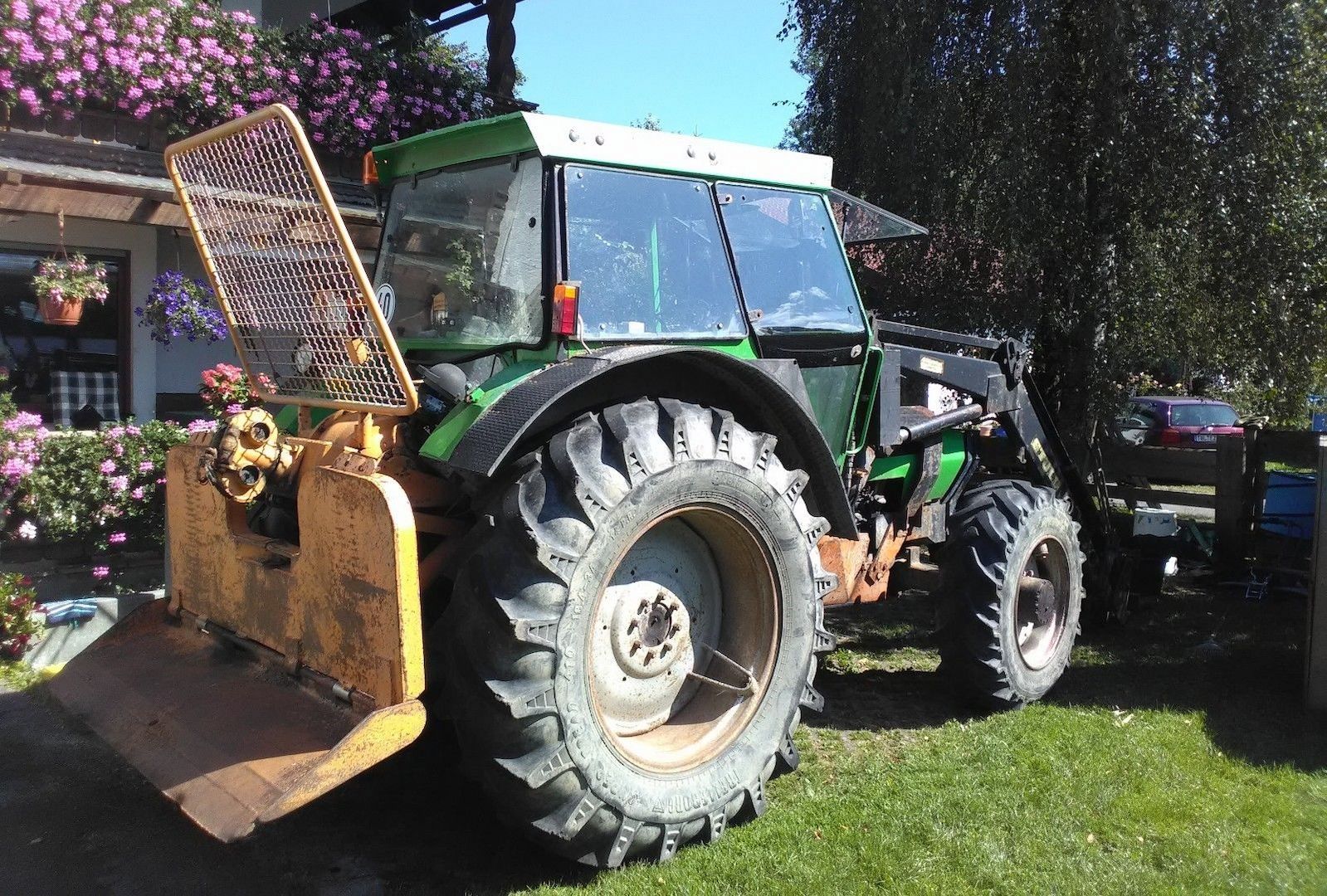 Traktor Forsttraktor Deutz DX 4.30 Ritter Funk Seilwinde TÜV neu