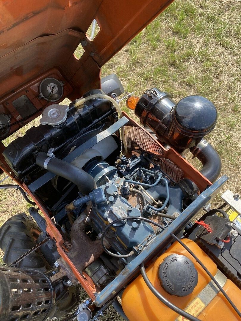 Traktor Schlepper Bulldog Kubota B5001 Allrad Diesel StVO Straßen Zulassung