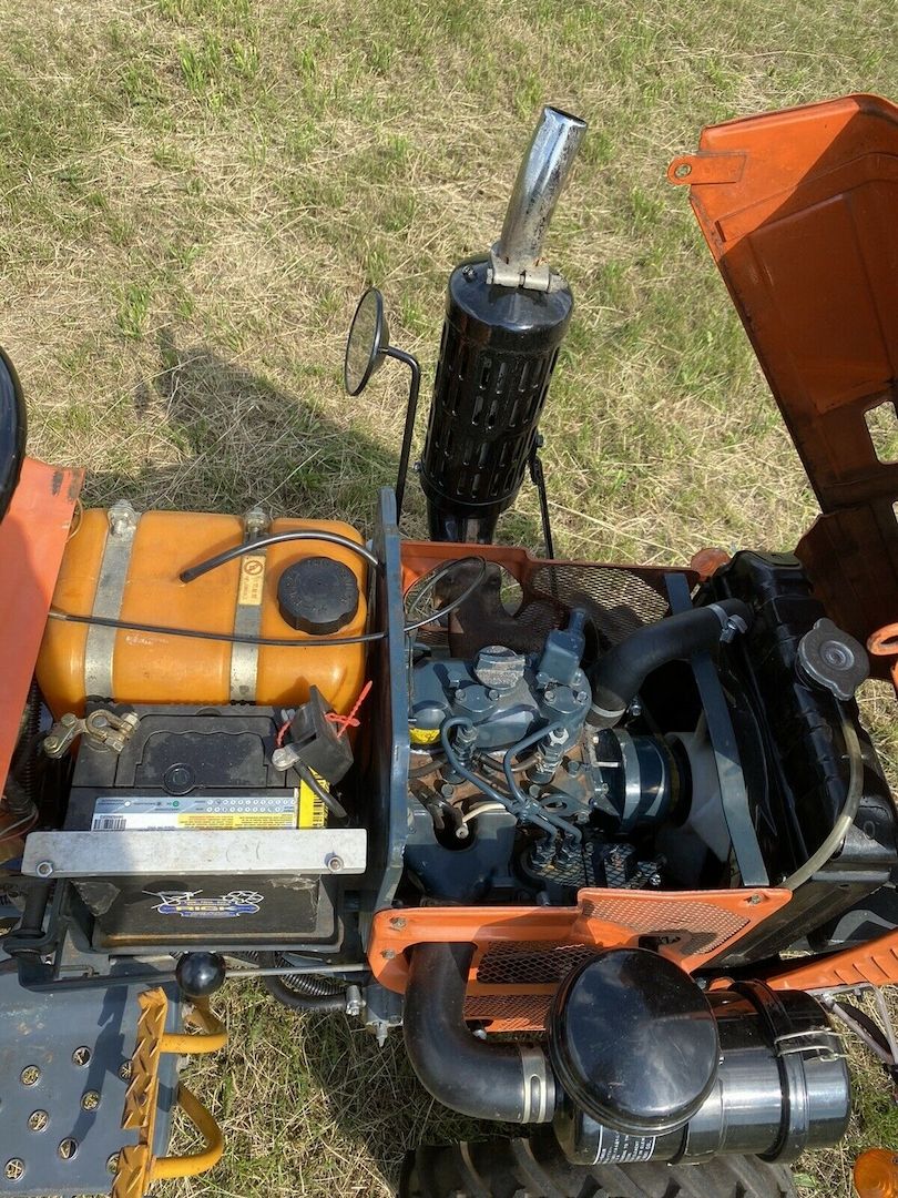 Traktor Schlepper Bulldog Kubota B5001 Allrad Diesel StVO Straßen Zulassung