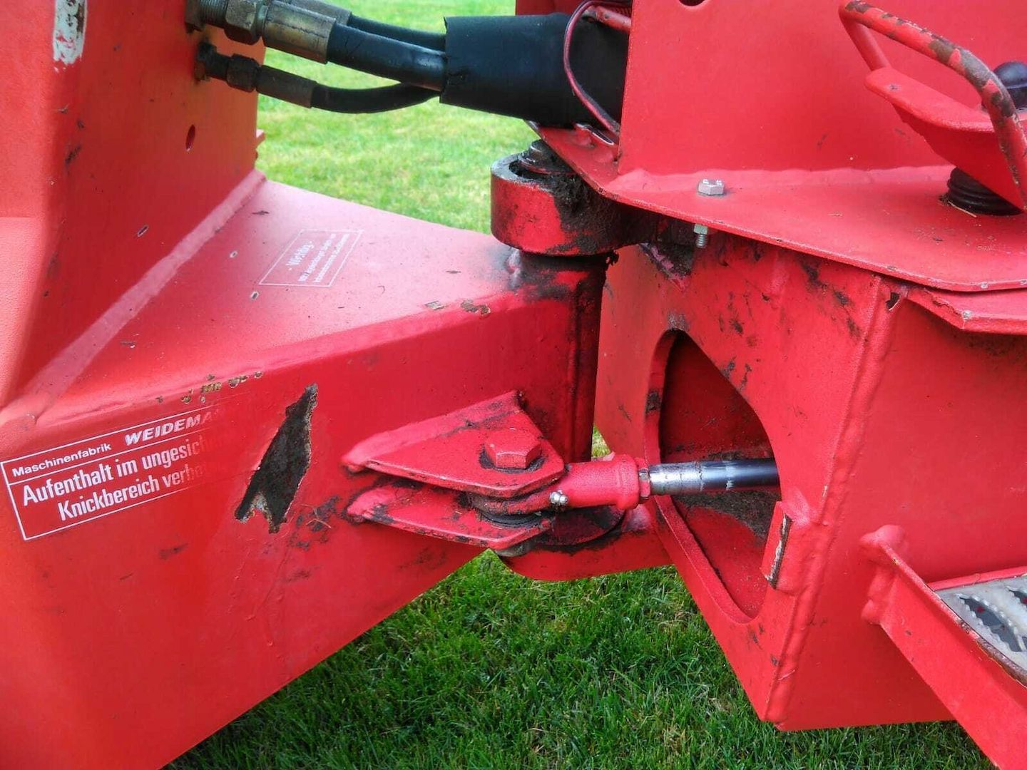 Traktor Weidemann Hoftrac Typ 909 DR Trecker gebraucht mit Forke Traktor Weidemann Hoftrac Typ 909 DR Trecker gebraucht mit Forke