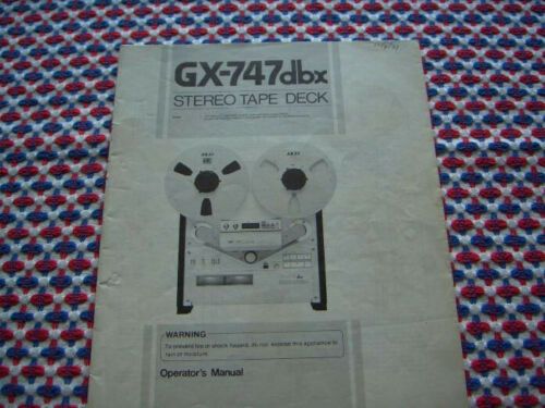 Akai GX 747 dbx Tonbandgerät in einem guten Zustand