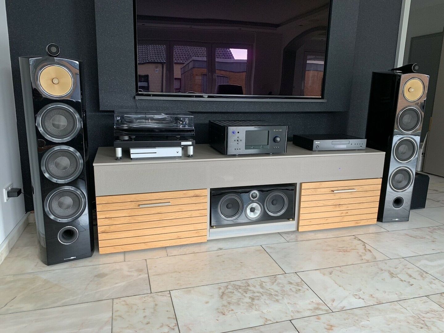 Bowers & Wilkins 803 D2 DIAMOND Piano Black Top Zustand.