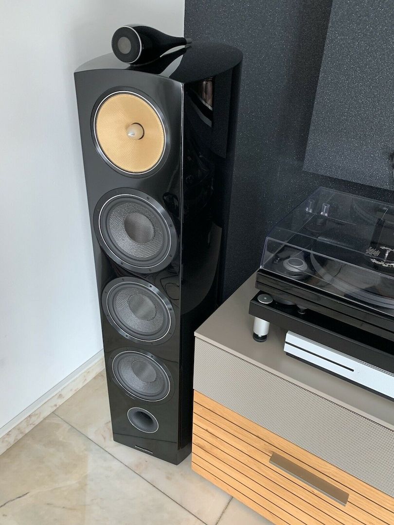 Bowers & Wilkins 803 D2 DIAMOND Piano Black Top Zustand.