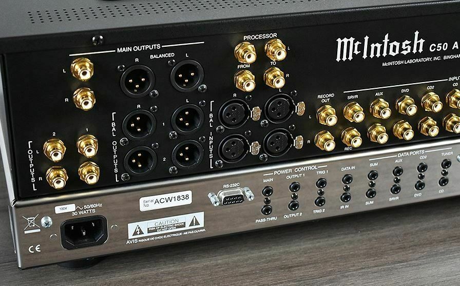 McIntosh C50 Preamplifier