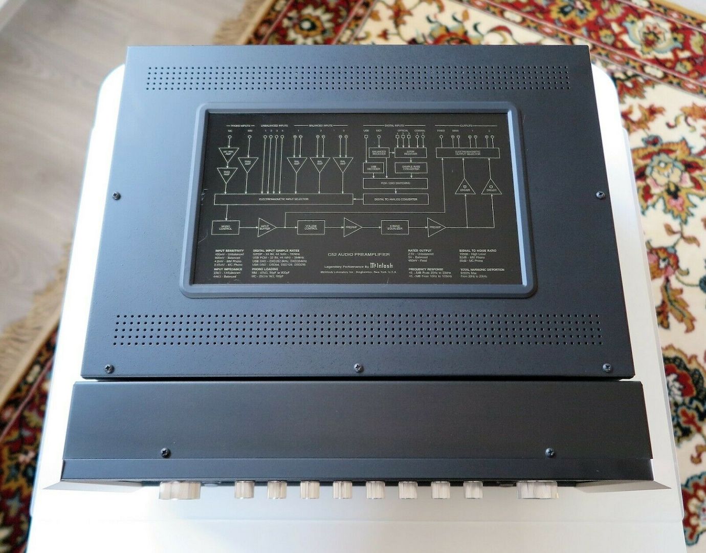 McIntosh C52 Stereo High-End Preamplifier  Vorverstarker MINT