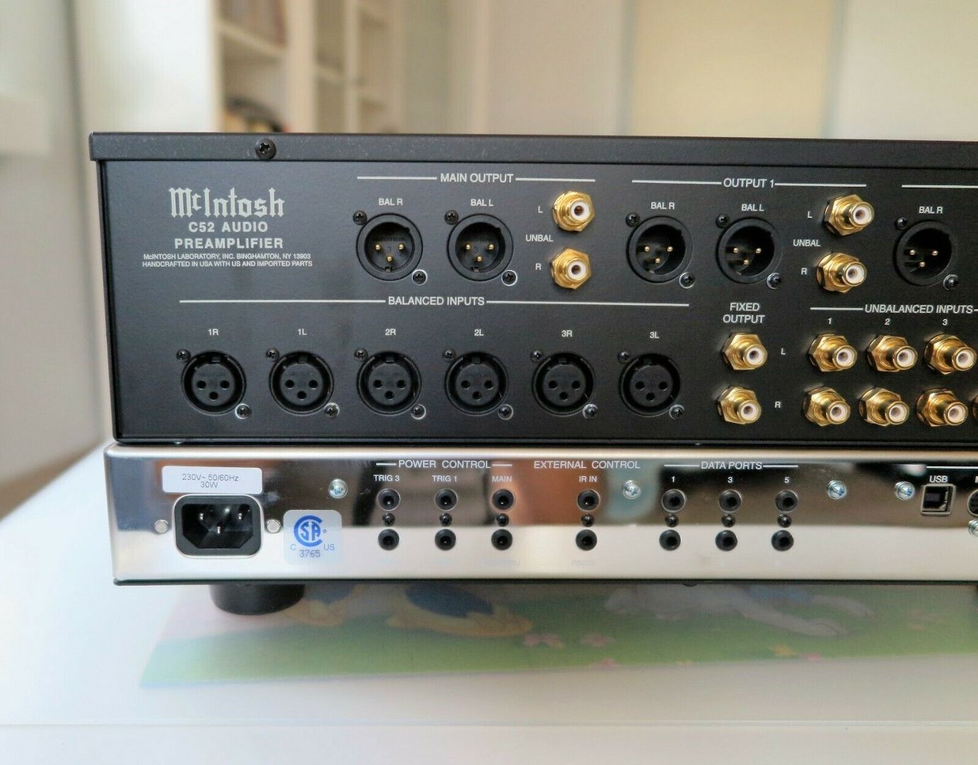 McIntosh C52 Stereo High-End Preamplifier  Vorverstarker MINT