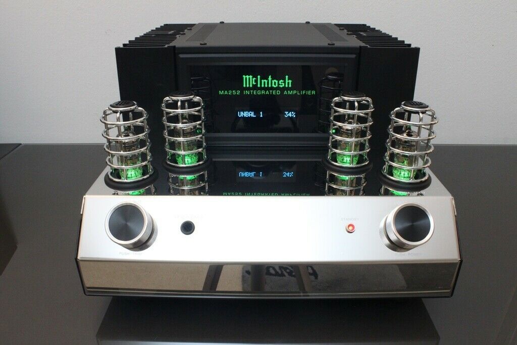 McIntosh MA252 Top-High-End Hybrid-Vollverstärker mit Röhrenvorstufe