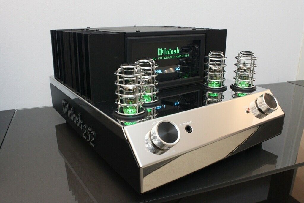 McIntosh MA252 Top-High-End Hybrid-Vollverstärker mit Röhrenvorstufe