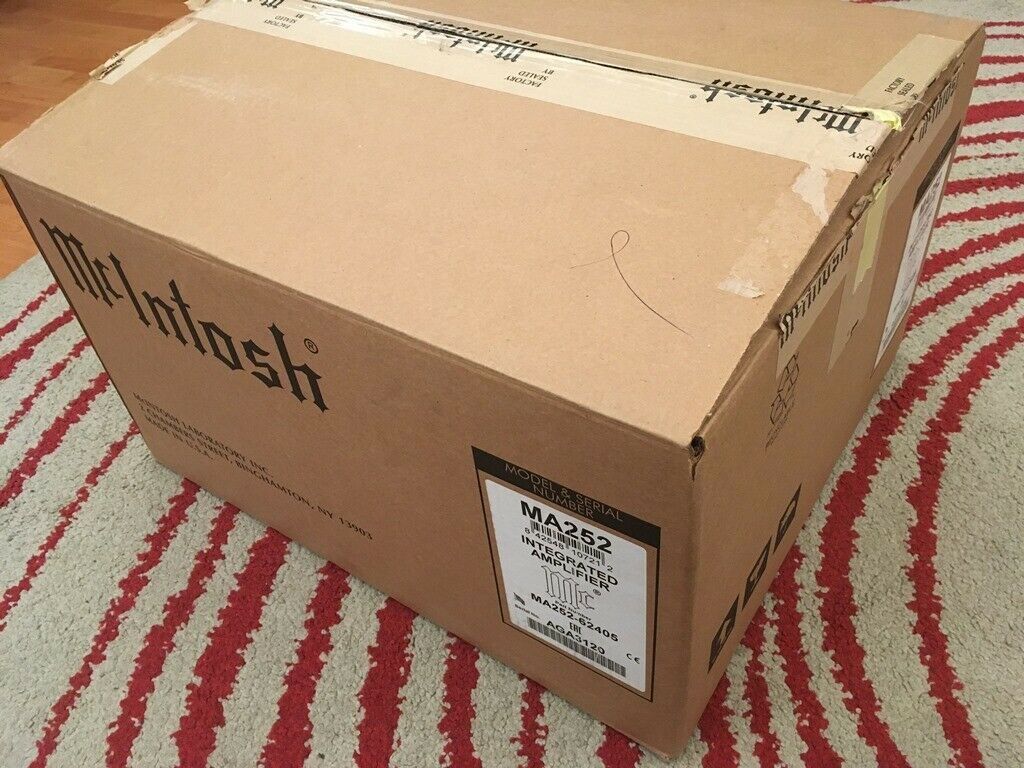 McIntosh MA252 Top-High-End Hybrid-Vollverstärker mit Röhrenvorstufe