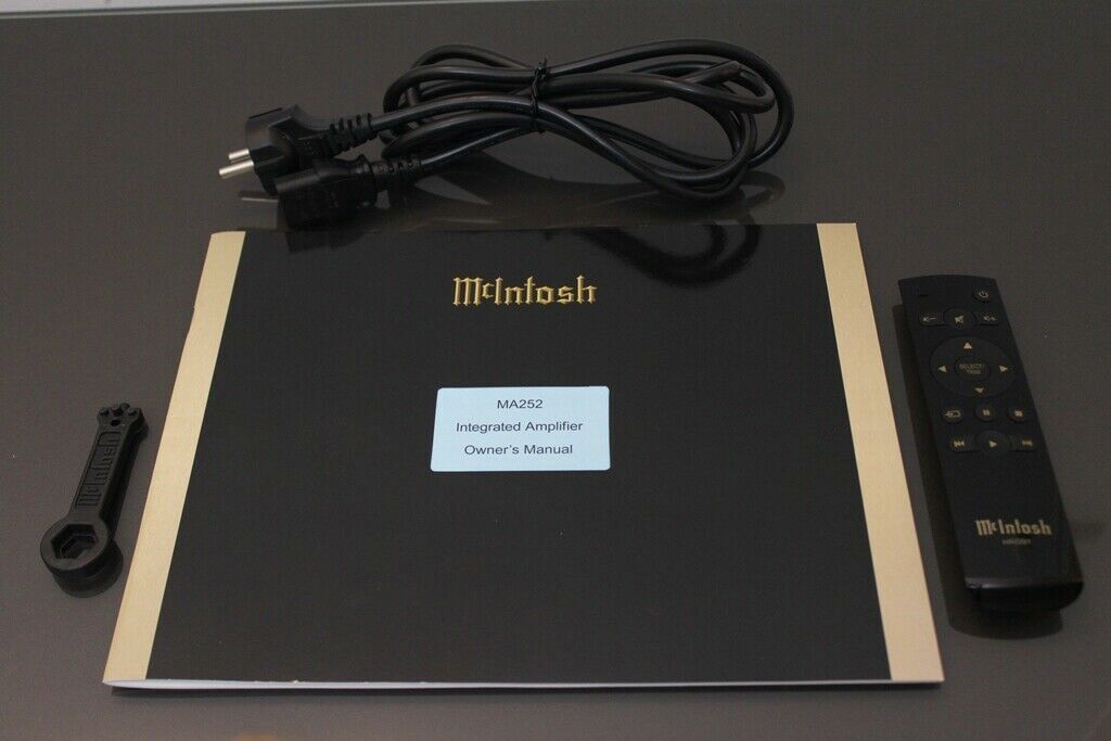 McIntosh MA252 Top-High-End Hybrid-Vollverstärker mit Röhrenvorstufe