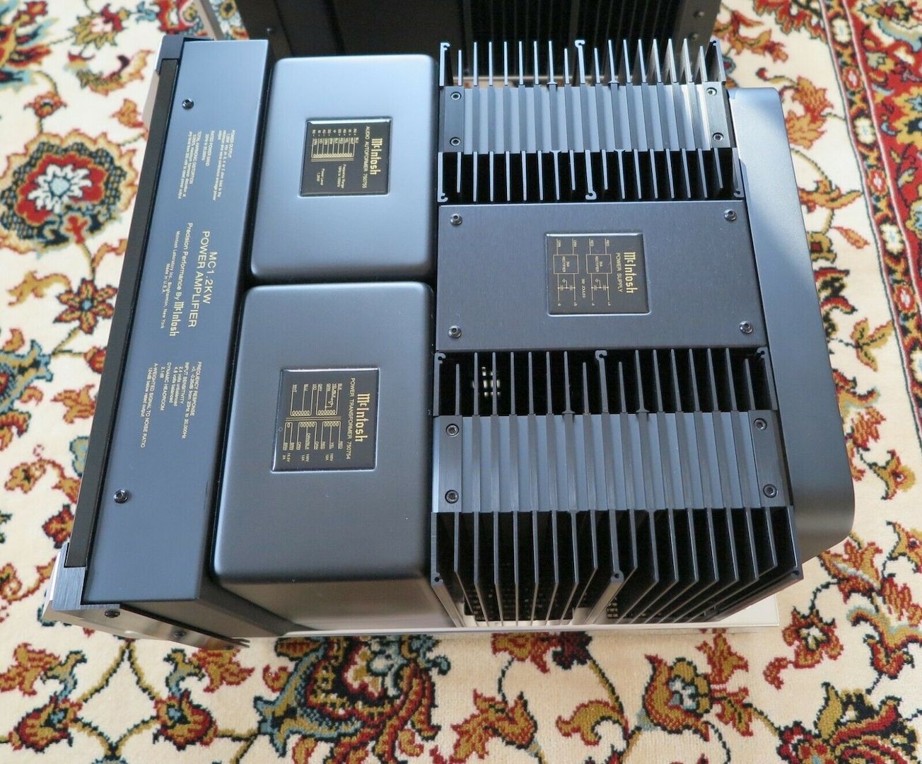 McIntosh MC1.2KW Mono Block Power Amplifiers (PAIR), MINT