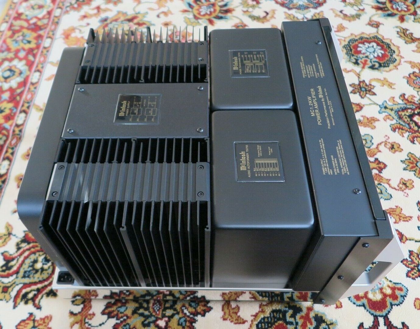 McIntosh MC1.2KW Mono Block Power Amplifiers (PAIR), MINT