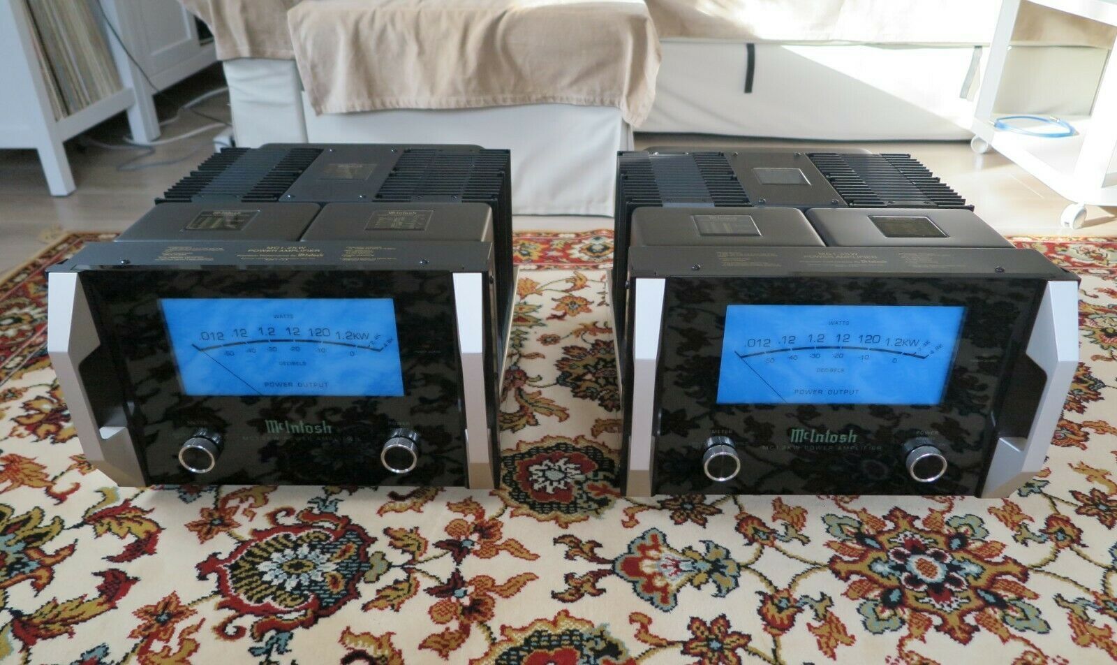 McIntosh MC1.2KW Mono Block Power Amplifiers (PAIR), MINT