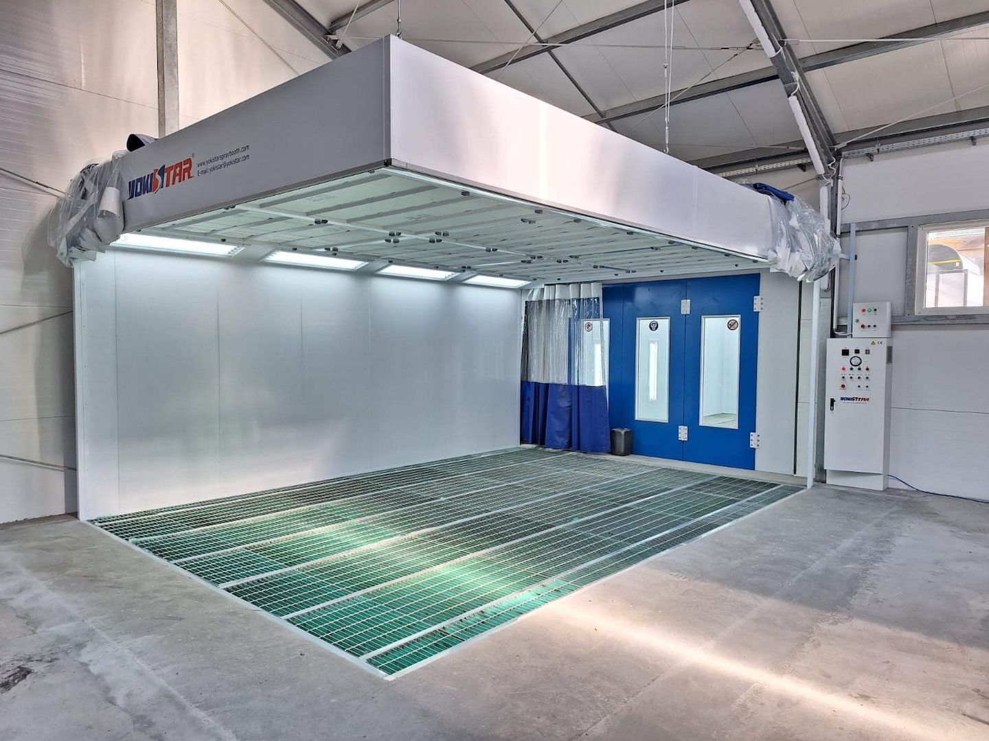 Lackierkabine/Vorbereitungsplatz YS-PRP-R Container Smart Repair