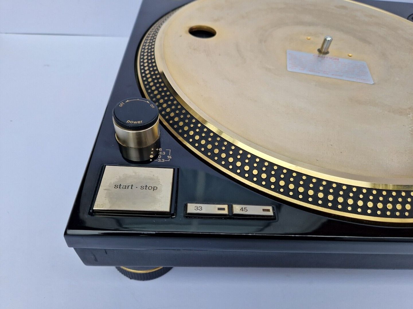 Technics 1200 LTD Gold Limited Edition