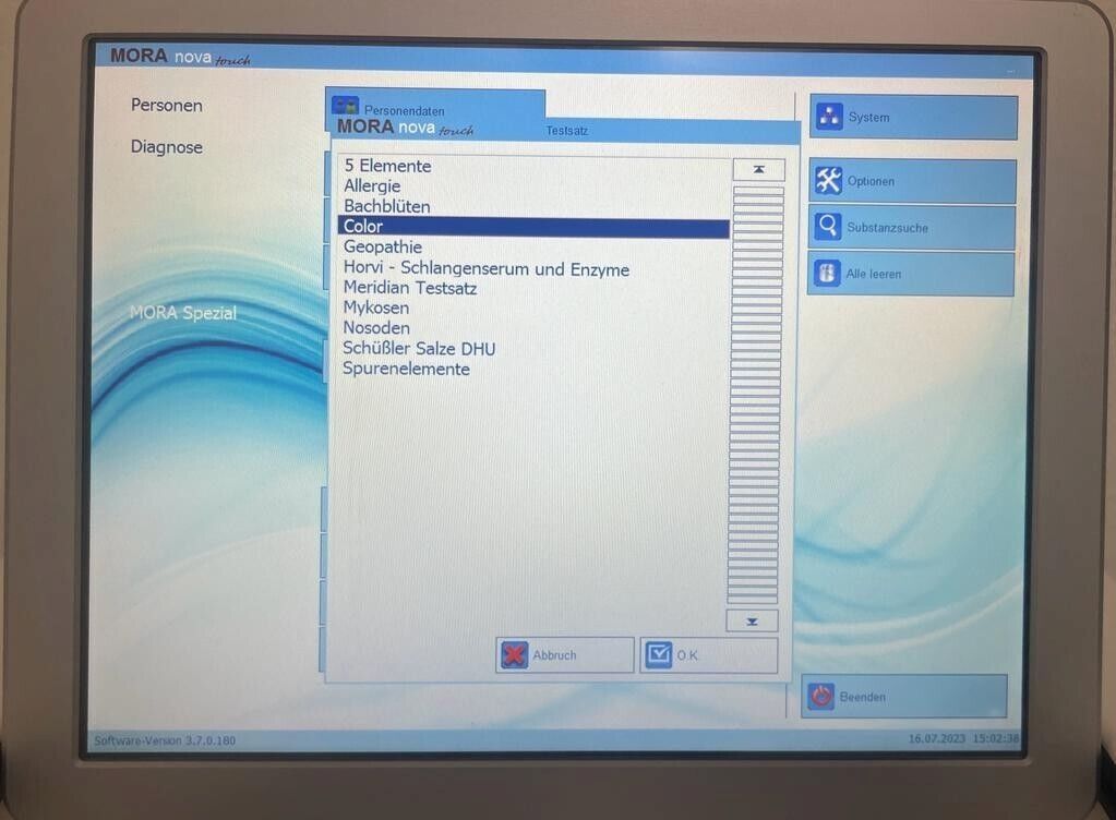 Mora Nova Bioresonanzgerät