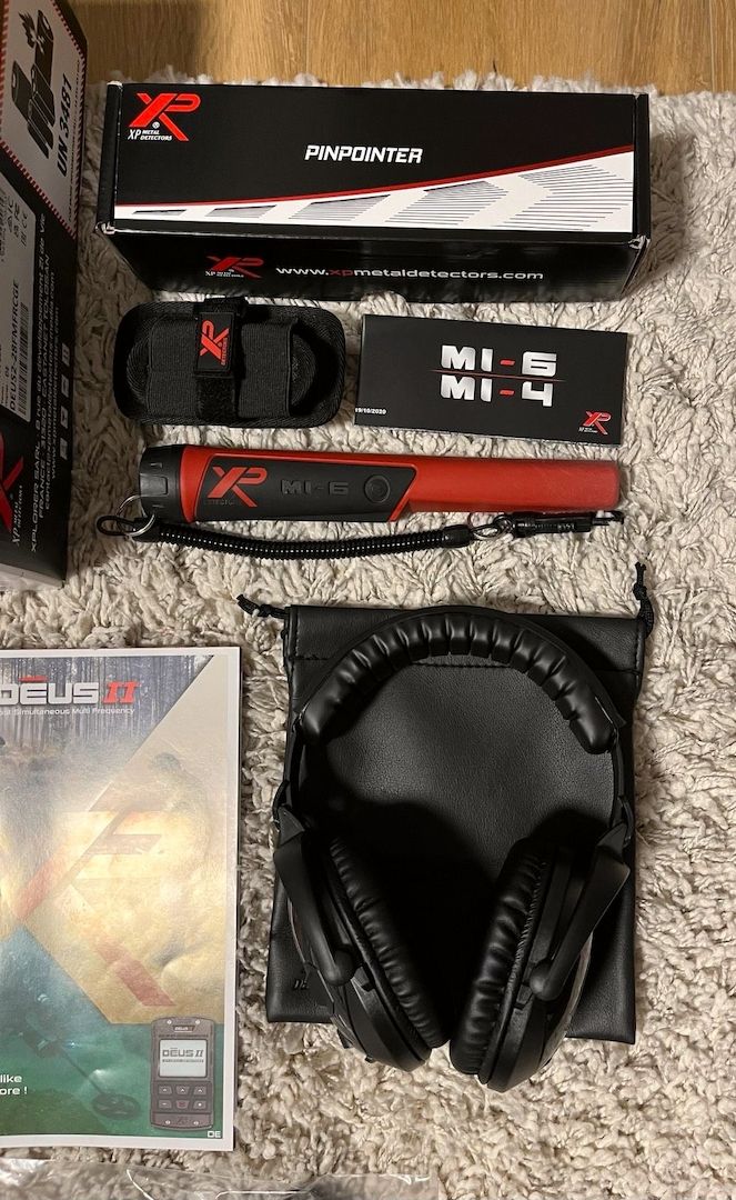 XP DEUS 2 Komplettset mit XP MI-6 Pinpointer