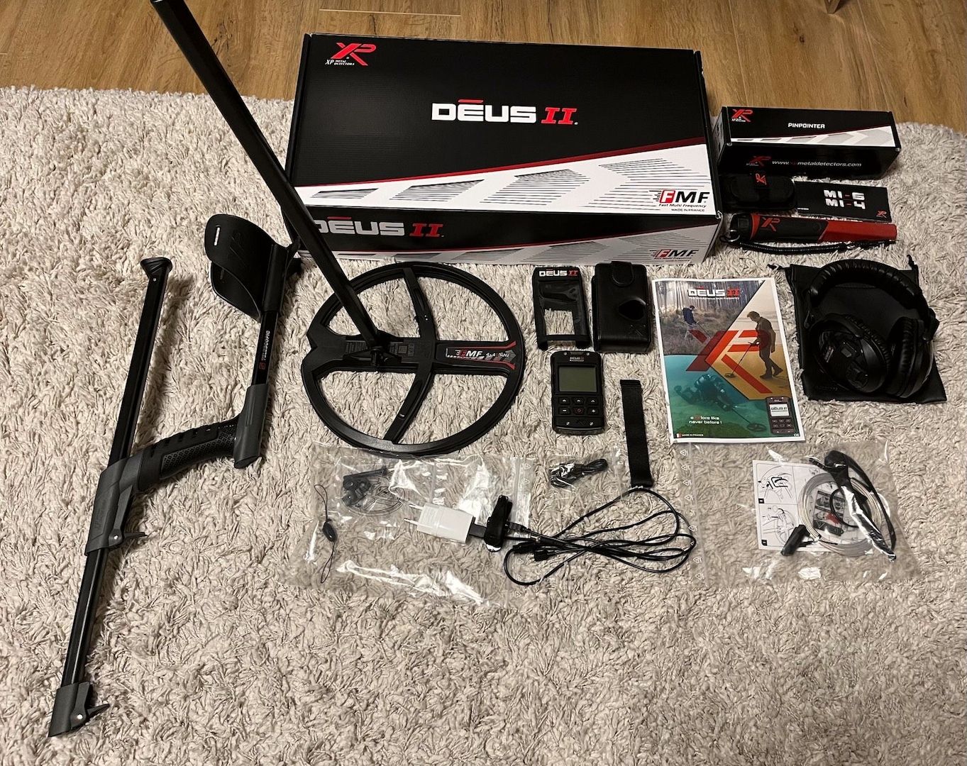 XP DEUS 2 Komplettset mit XP MI-6 Pinpointer